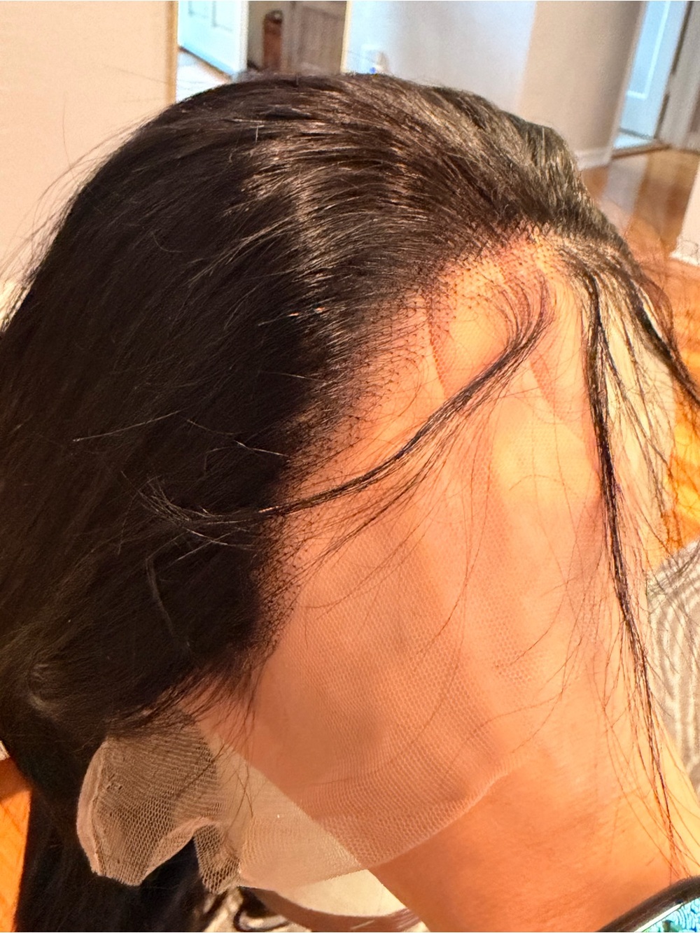 22” Natural Black Body Wave 13x6 HD Lace Front Human Hair Wig #225 - Picture 16 of 17